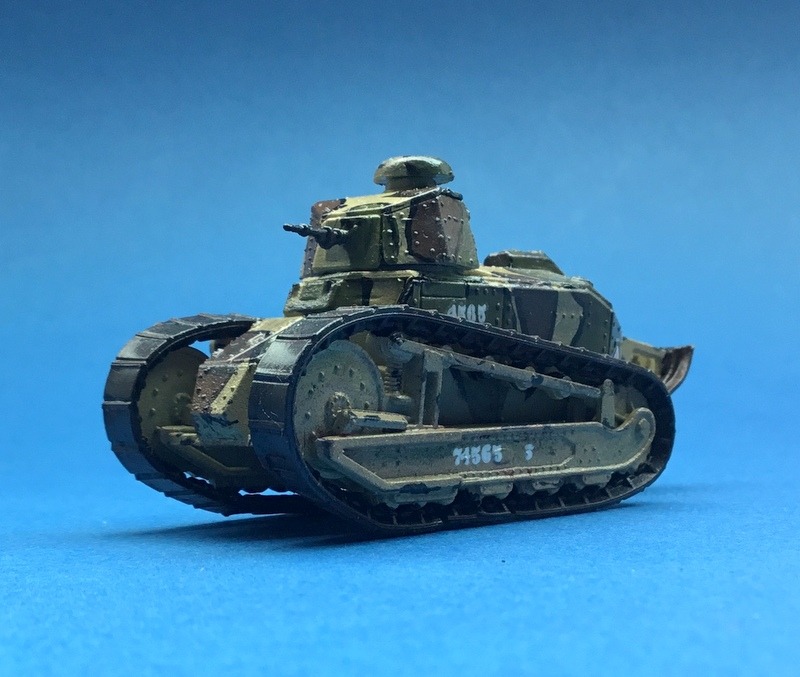 Char B1 bis & Renault FT17